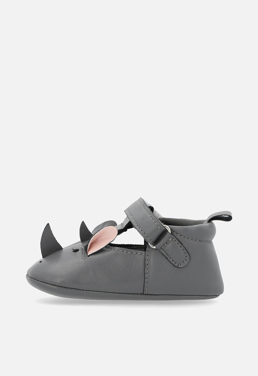 Pop Candy - Rhino print shoes - grey