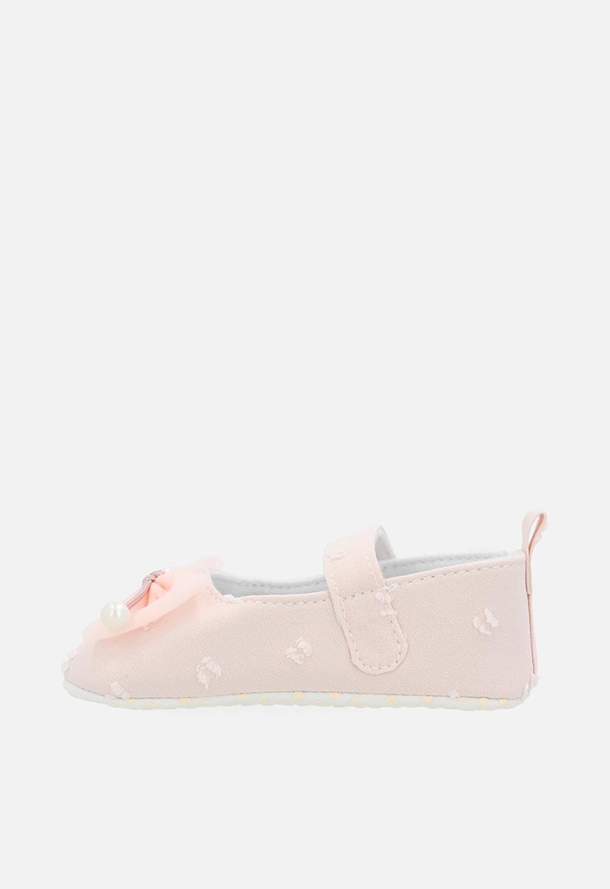 Pop Candy - Bowknot pearl pumps - pink