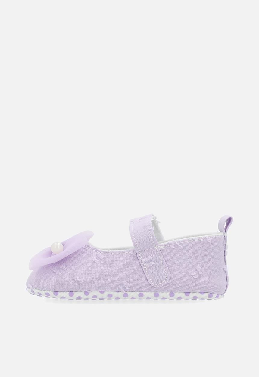 Pop Candy - Bowknot pearl pumps - lilac