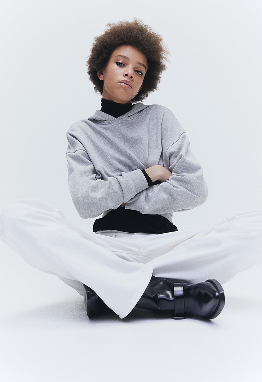 H&M - Hoodie - grey