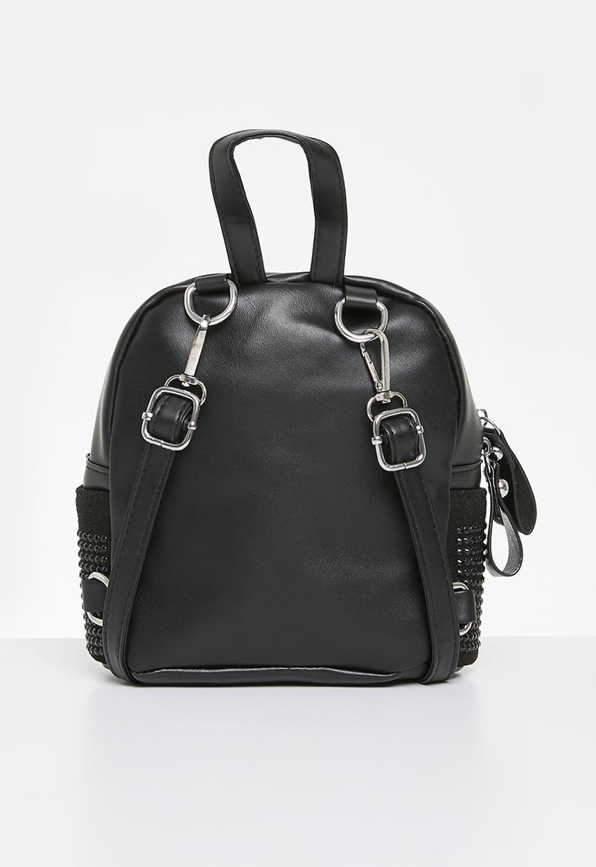 Superbalist - Amber studded backpack - black