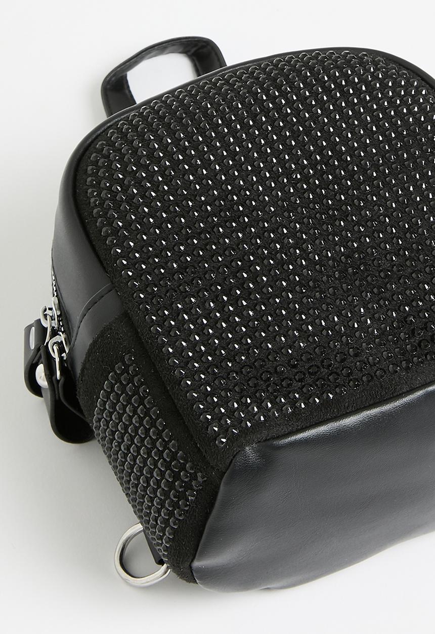 Superbalist - Amber studded backpack - black