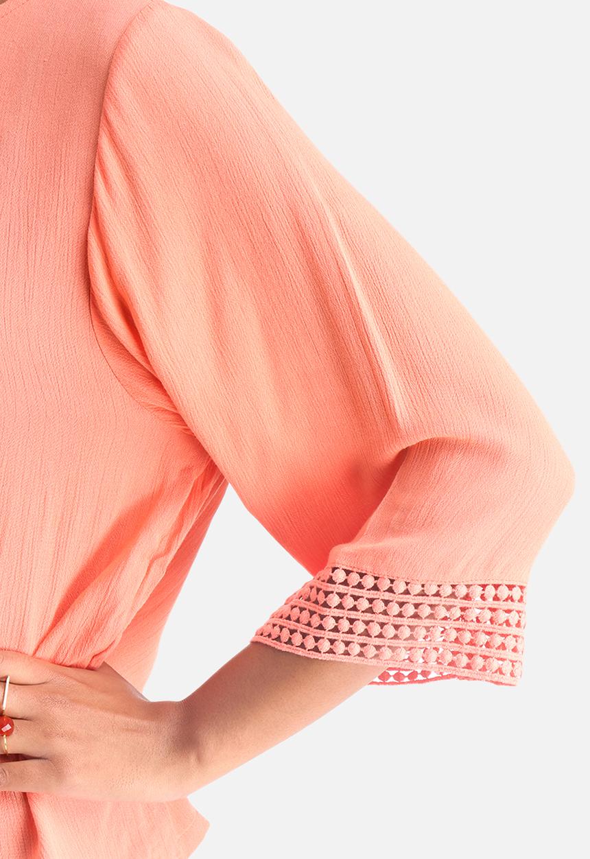 Jacqueline de Yong - Regard 3/4 Lace Top