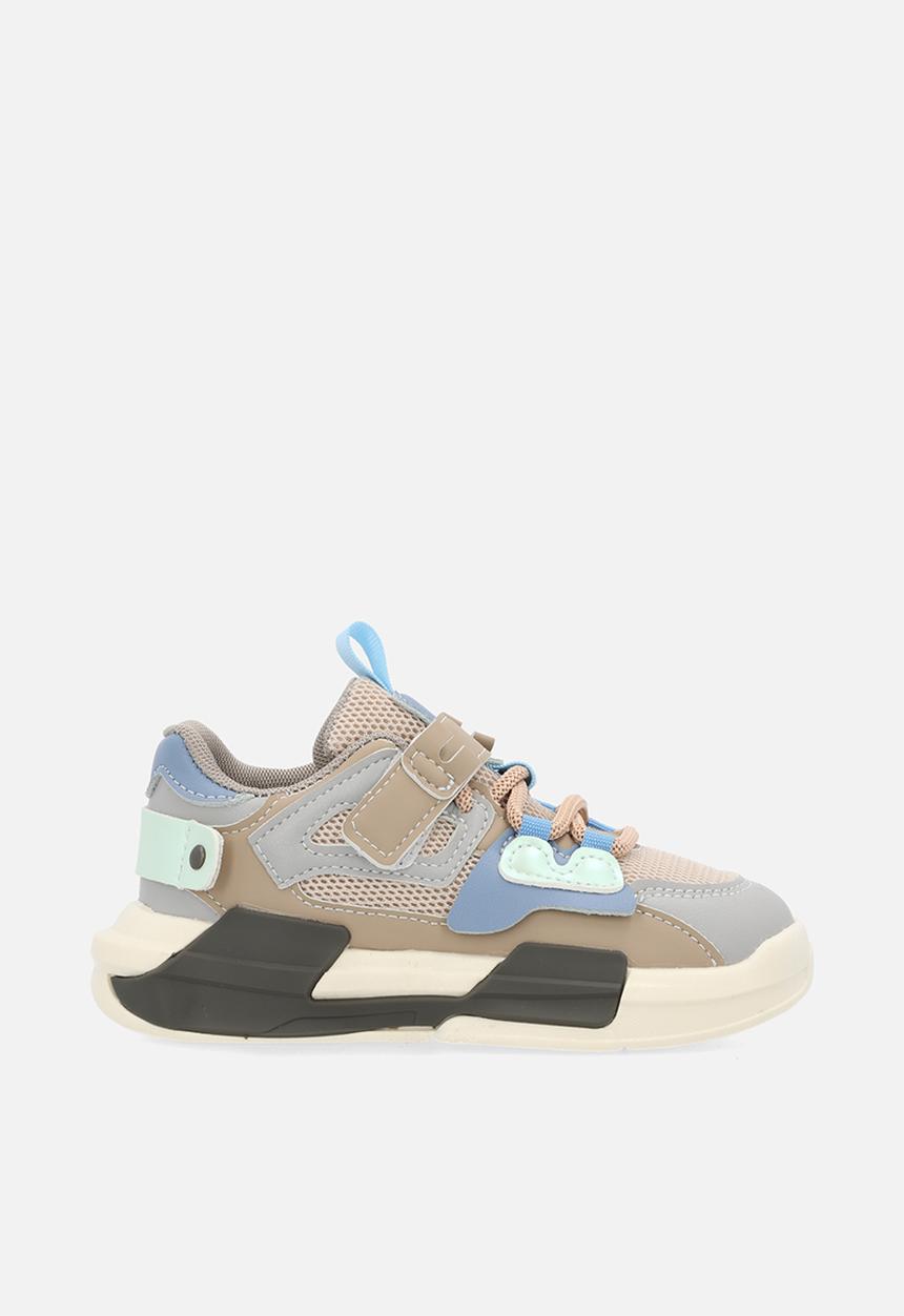 Pop Candy - Lace up sneakers - khaki multi