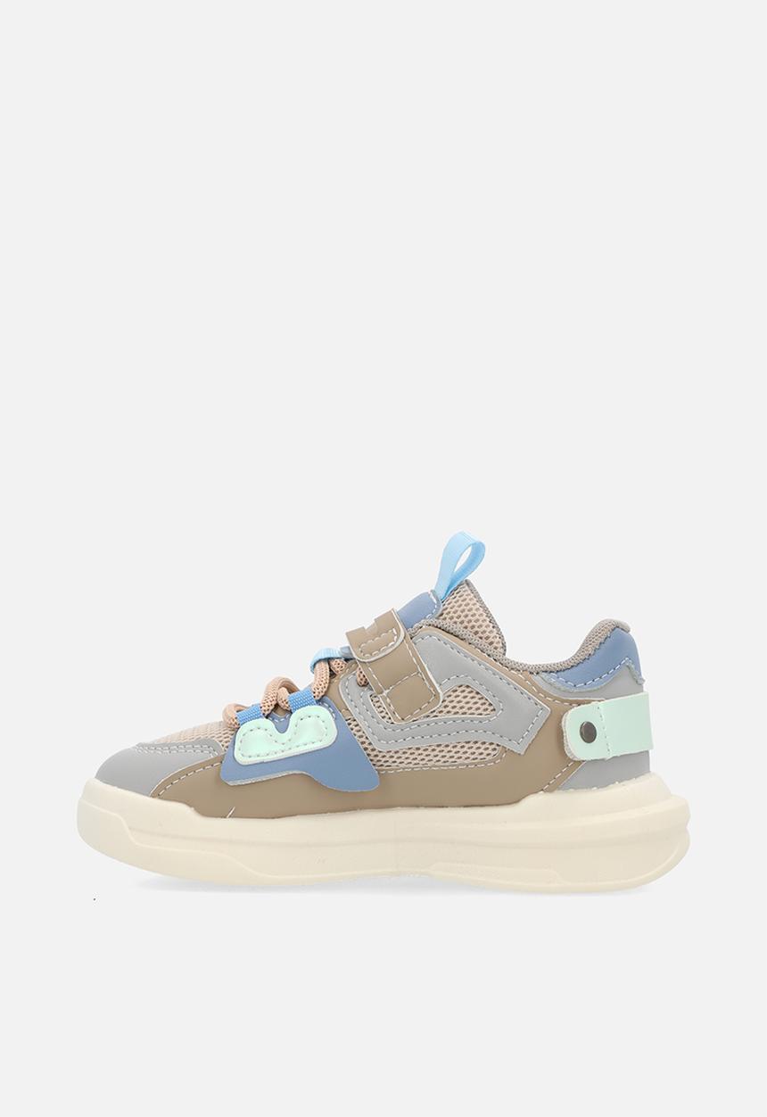 Pop Candy - Lace up sneakers - khaki multi