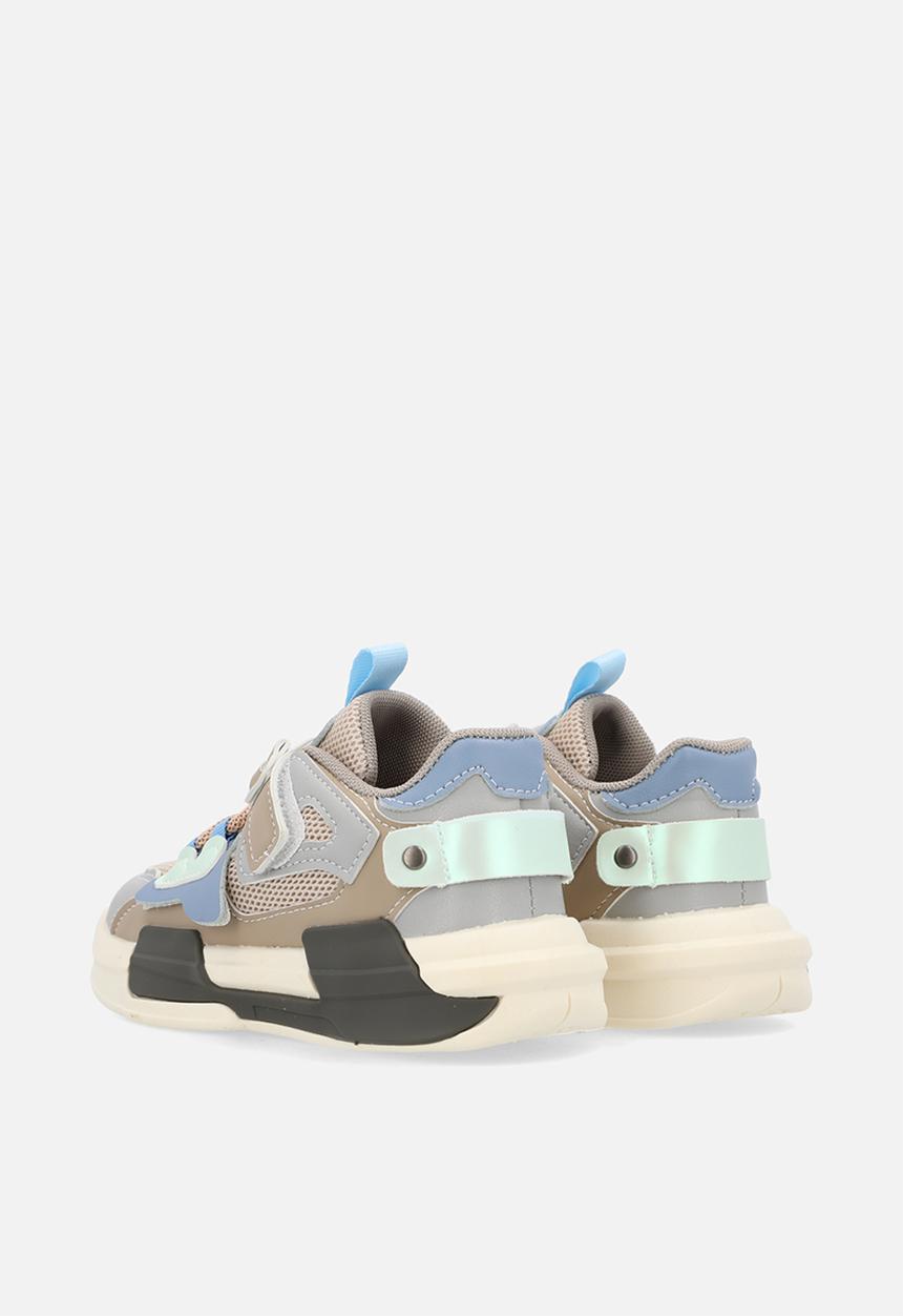 Pop Candy - Lace up sneakers - khaki multi