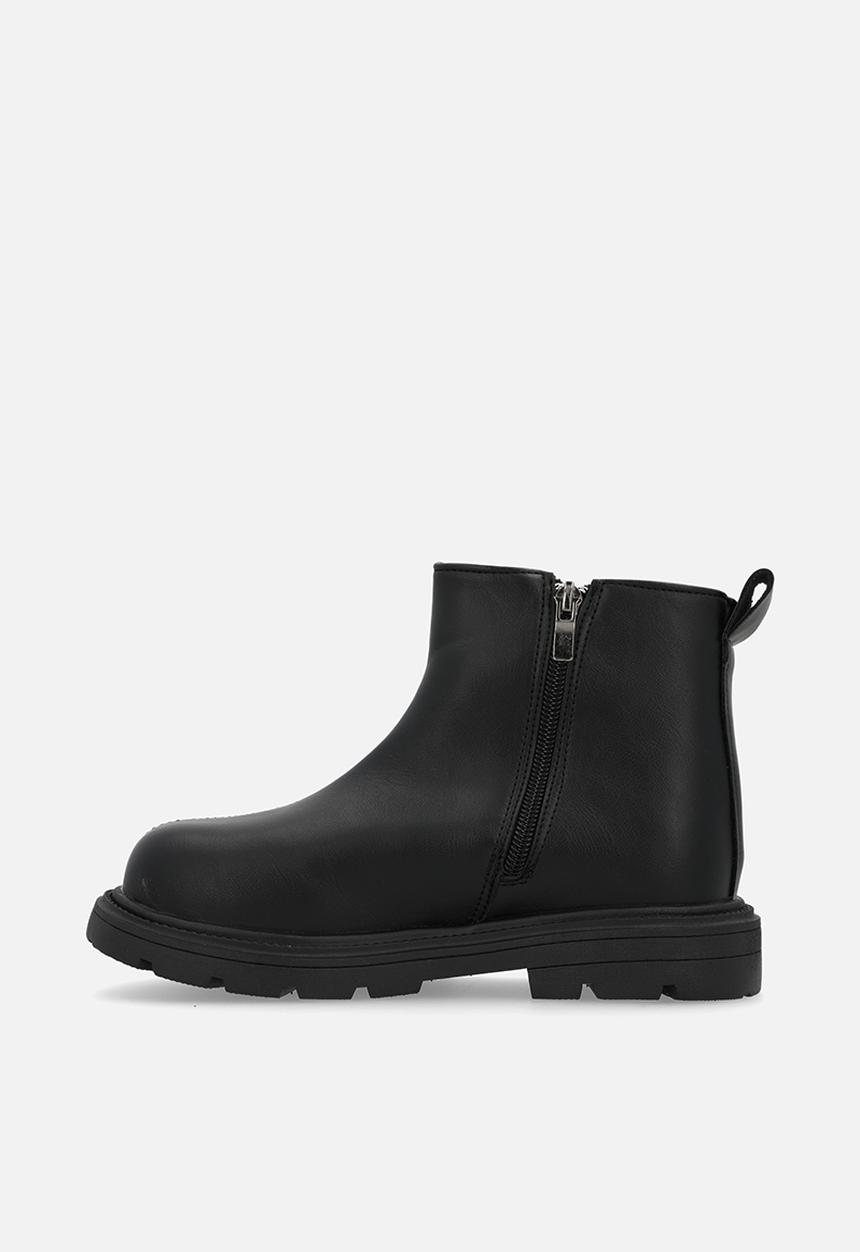 Pop Candy - Zip fastening ankle boot - black