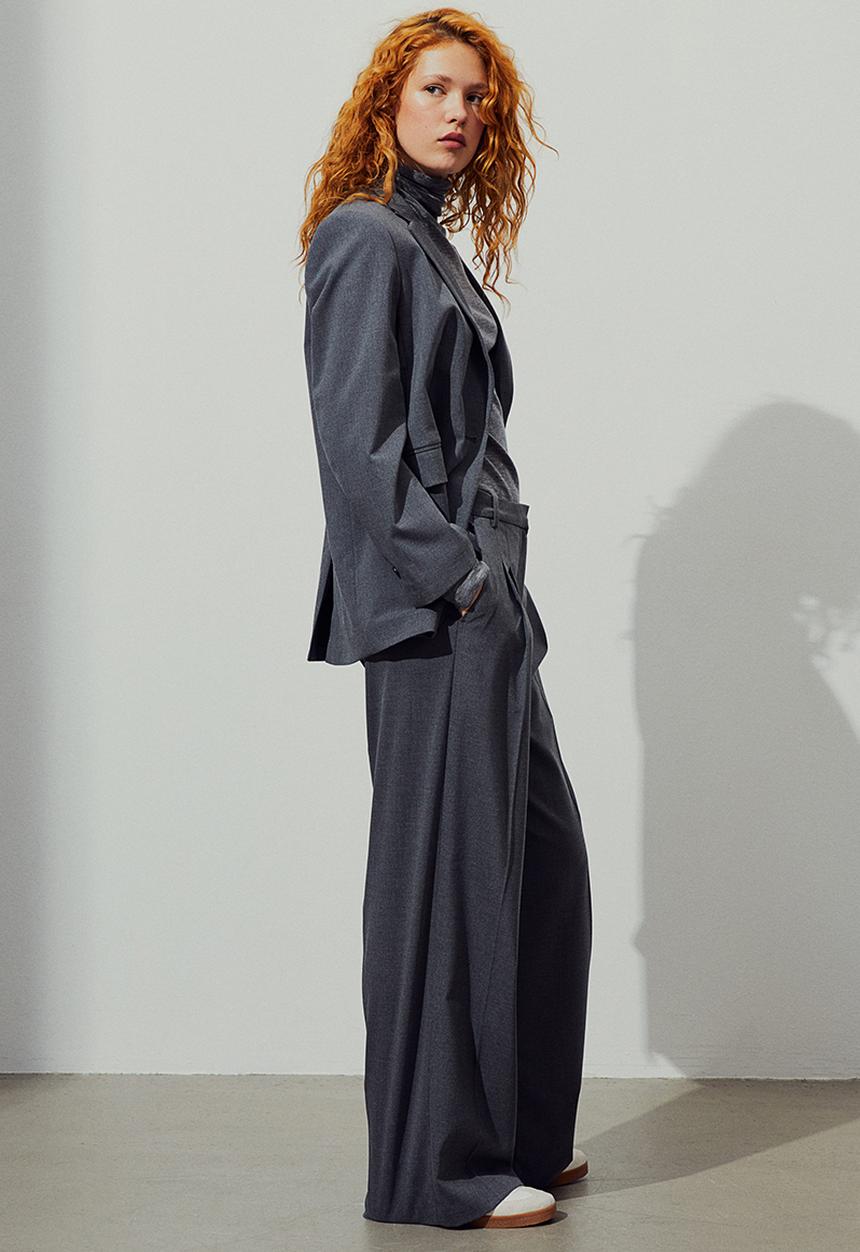 H&M - Wide trousers - grey