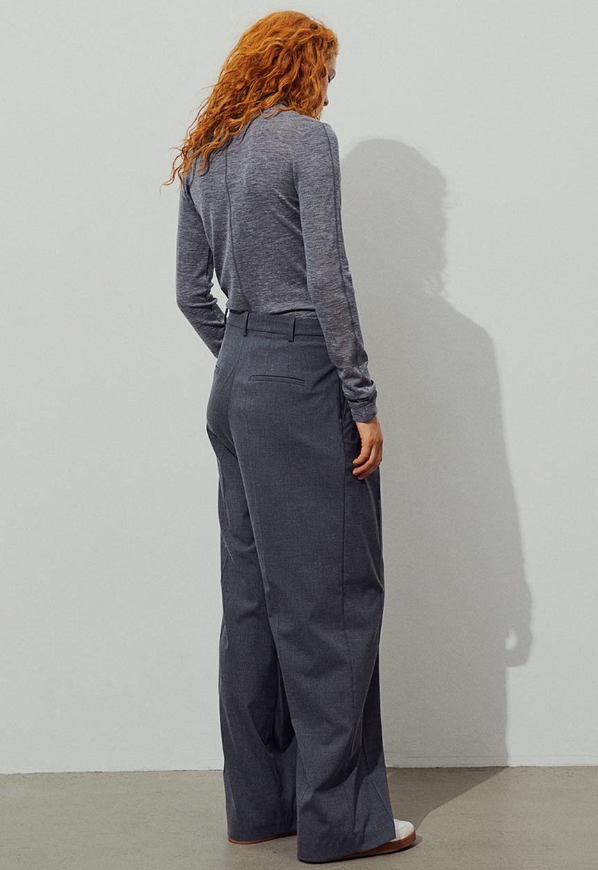 H&M - Wide trousers - grey
