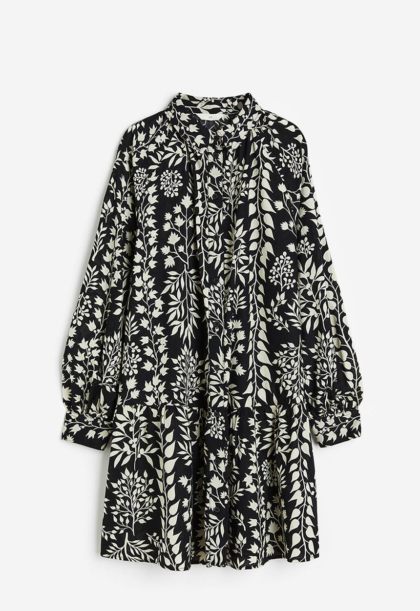 H&M - Shirt dress - black
