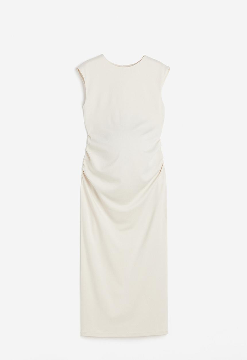 H&M - Mama jersey dress - white