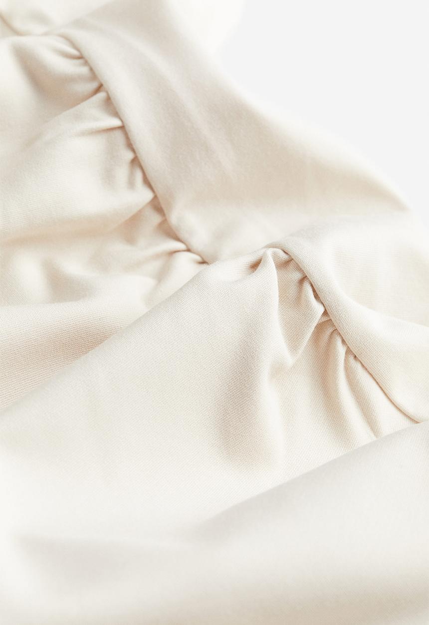 H&M - Mama jersey dress - white