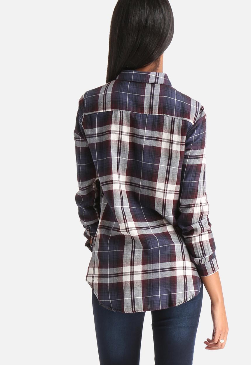 Jacqueline de Yong - Me Check Shirt