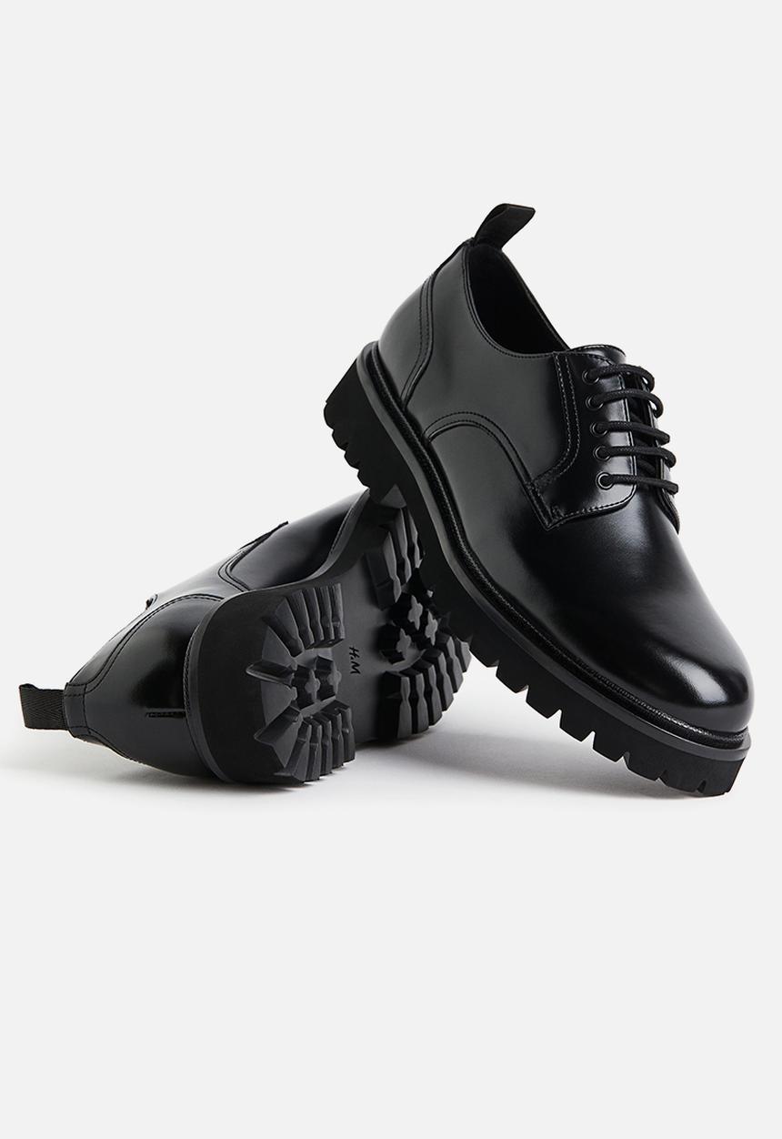 H&M - Chunky derby shoes - black