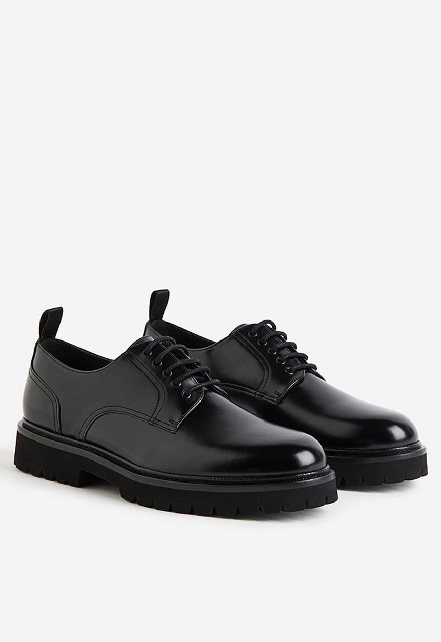 H&M - Chunky derby shoes - black