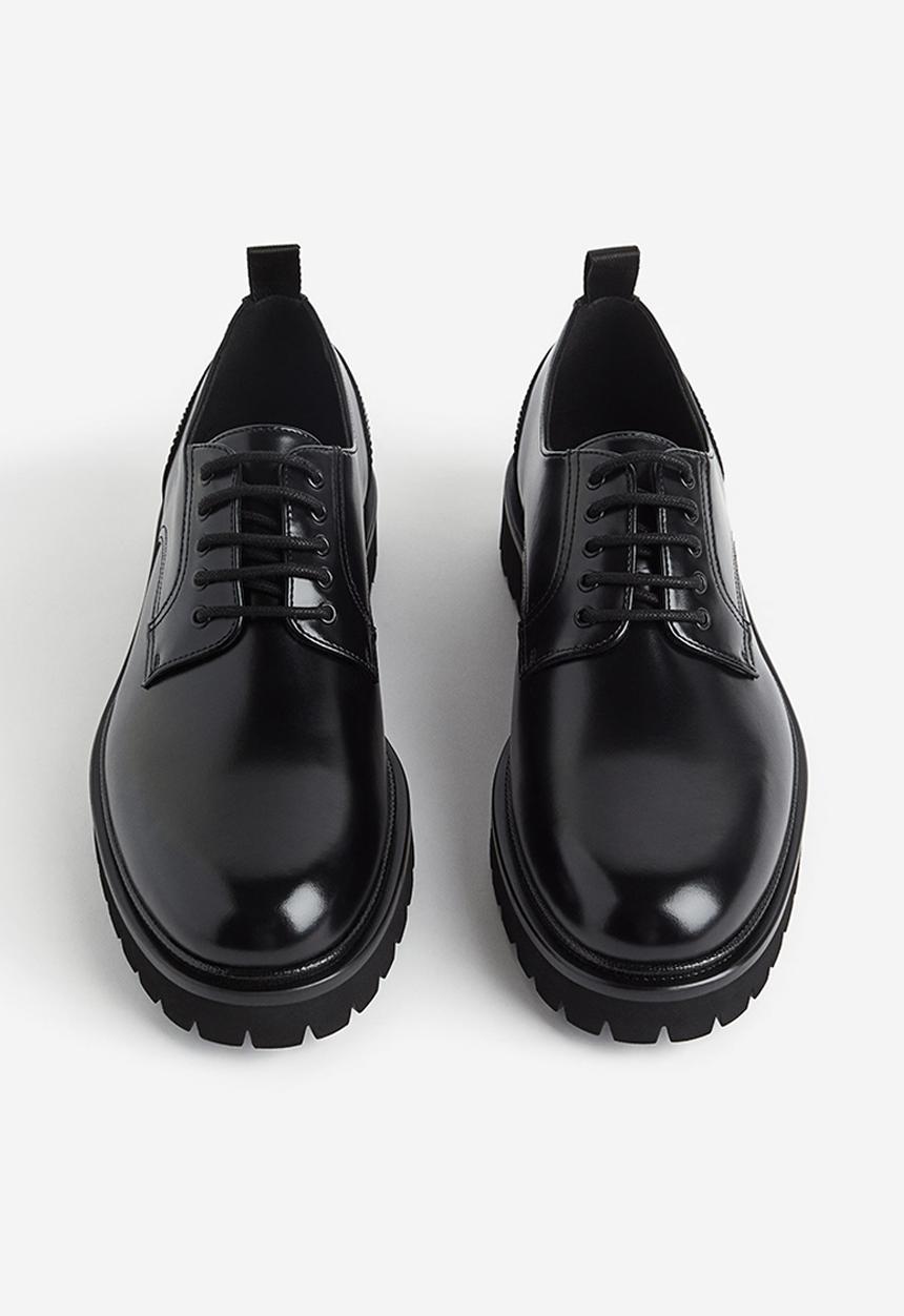 H&M - Chunky derby shoes - black