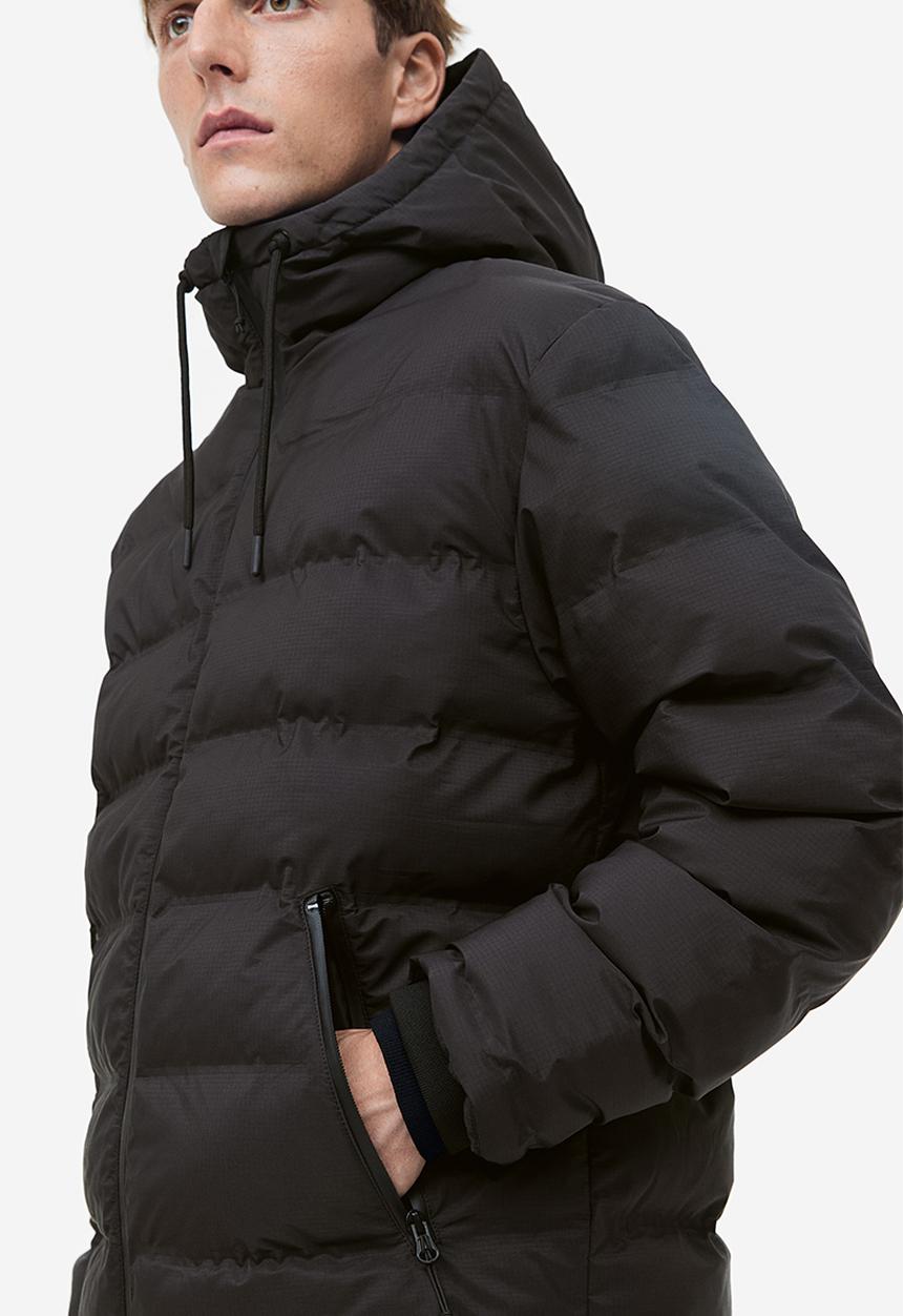 H&M - Water-repellent puffer jacket - black