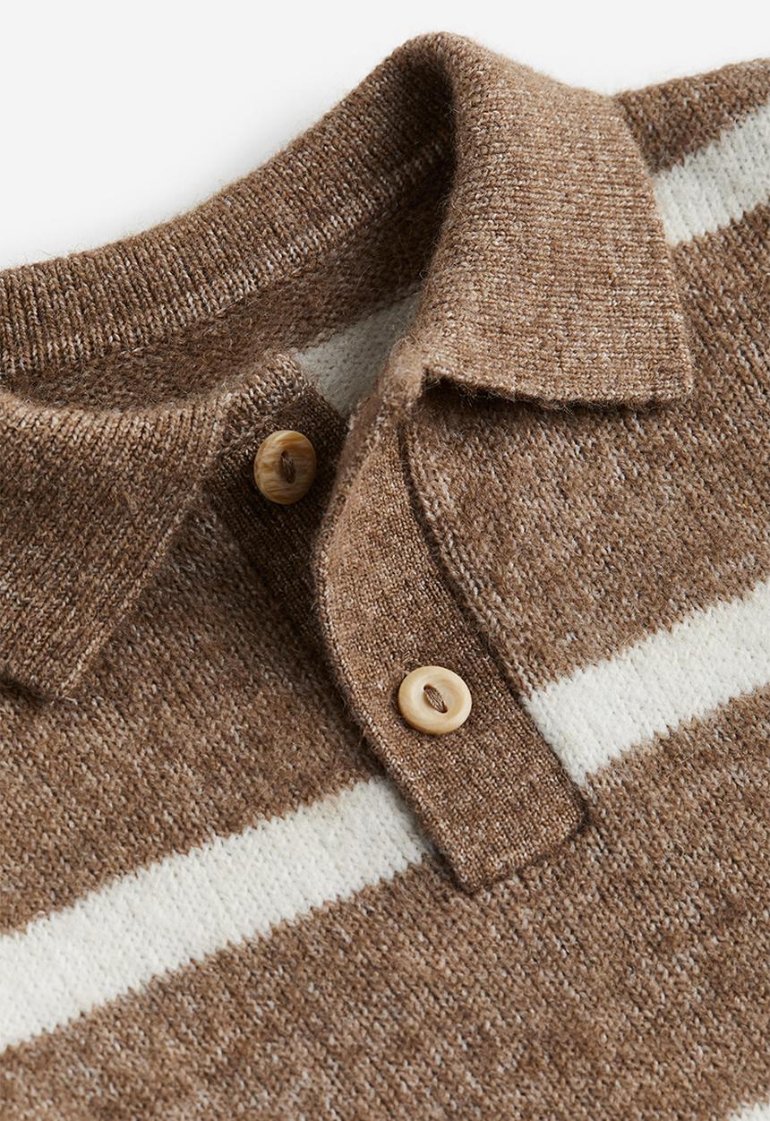 H&M - Polo jumper - brown