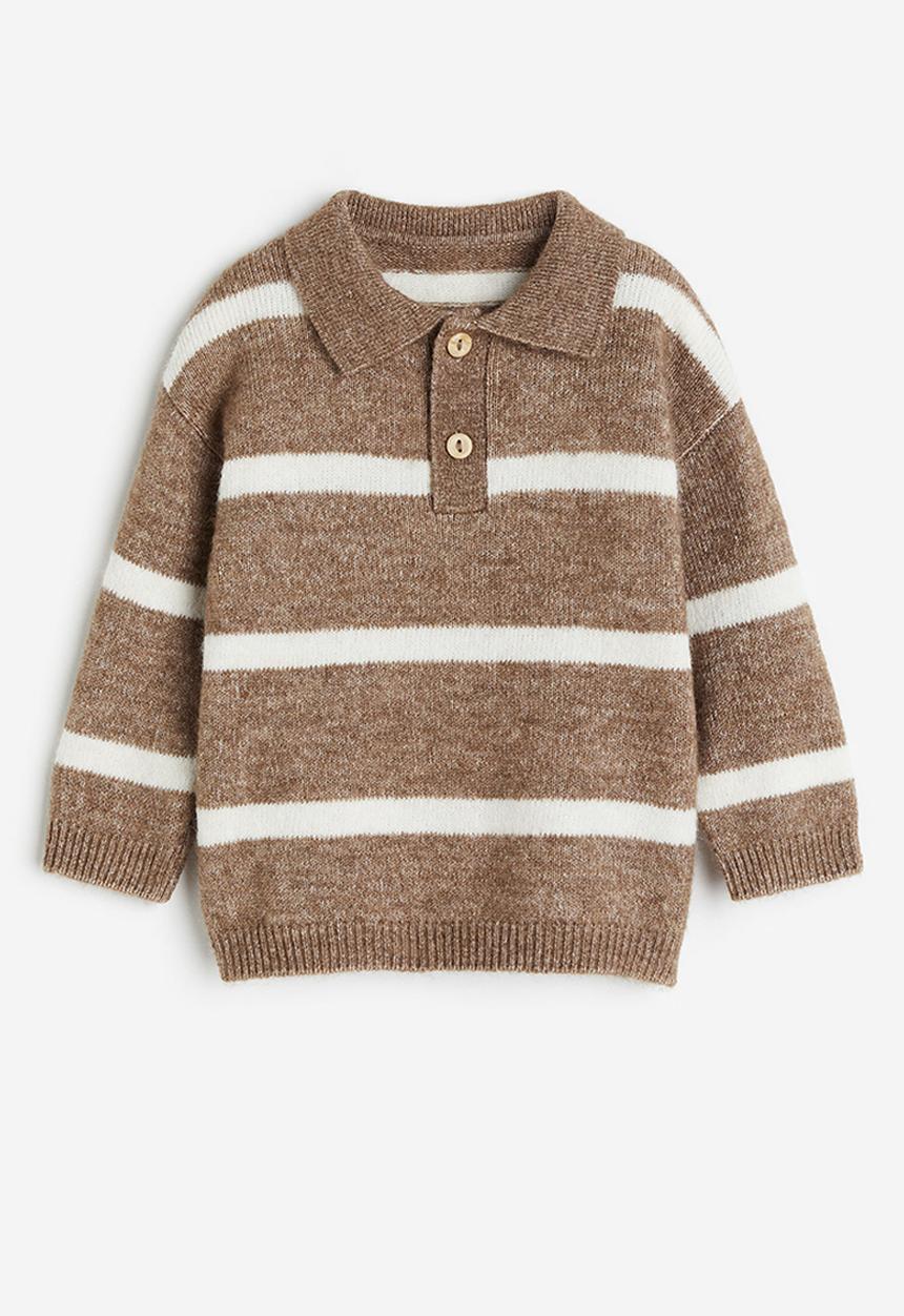 H&M - Polo jumper - brown