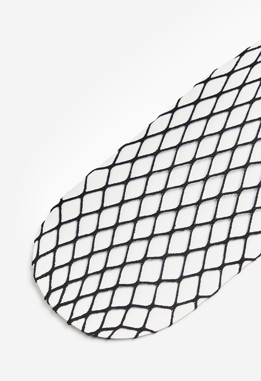 H&M - Fishnet tights - black