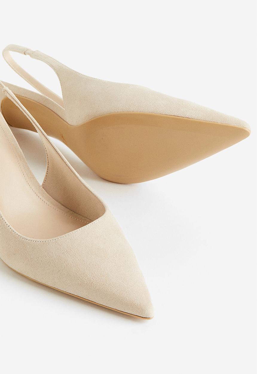 H&M - Slingbacks - light beige