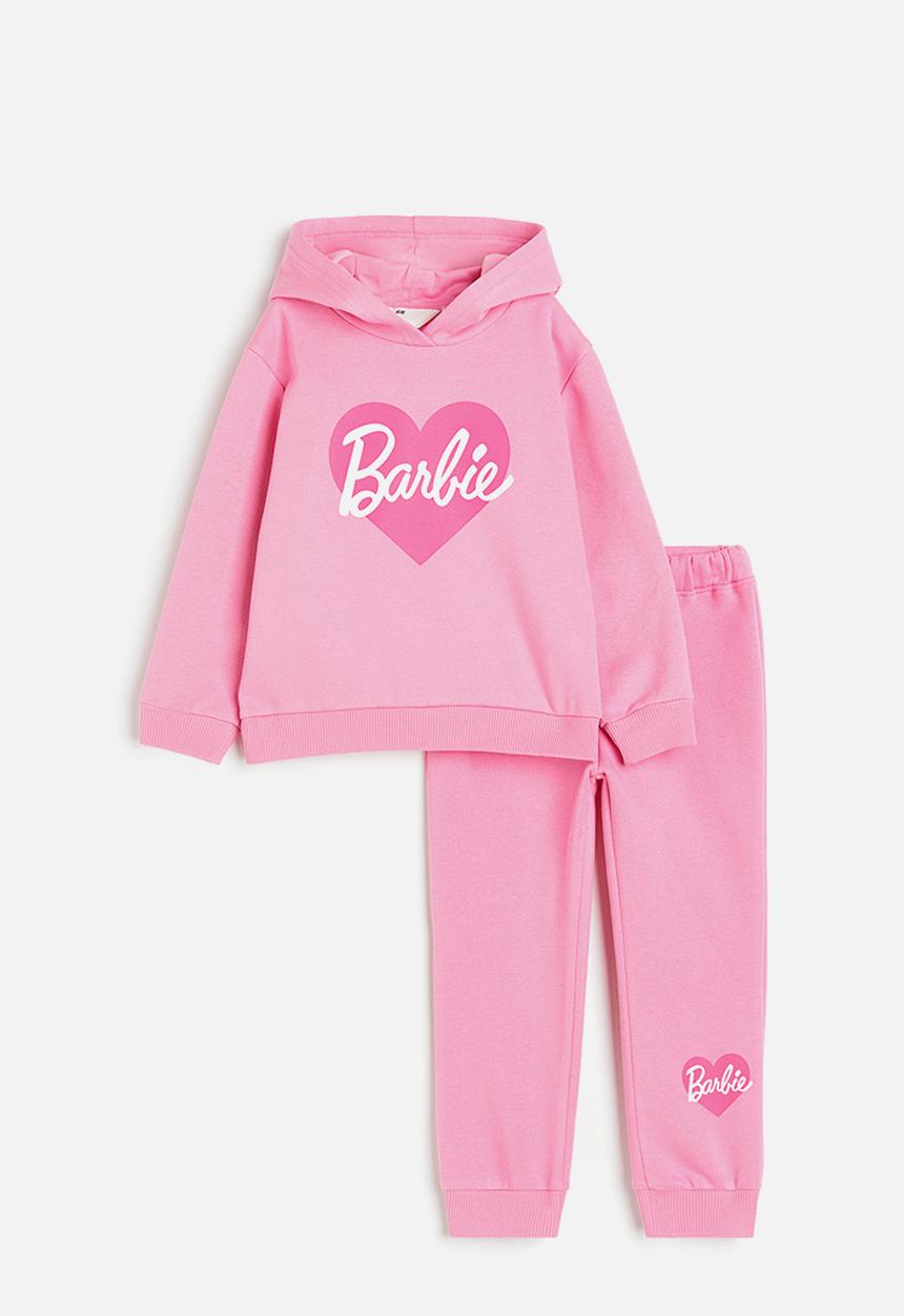 H&M - 2 piece printed sweatshirt set - pink multi