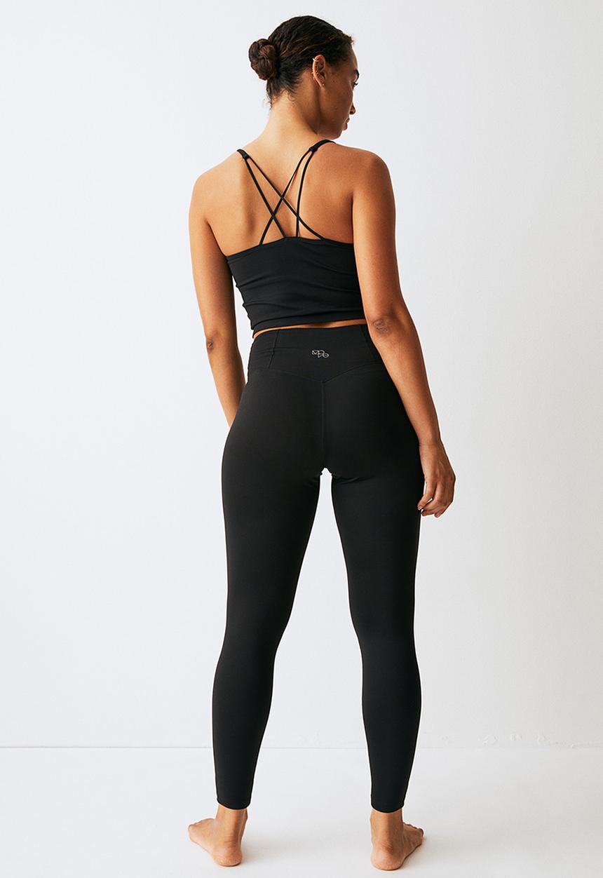 H&M - Drymove™ sports tights - black