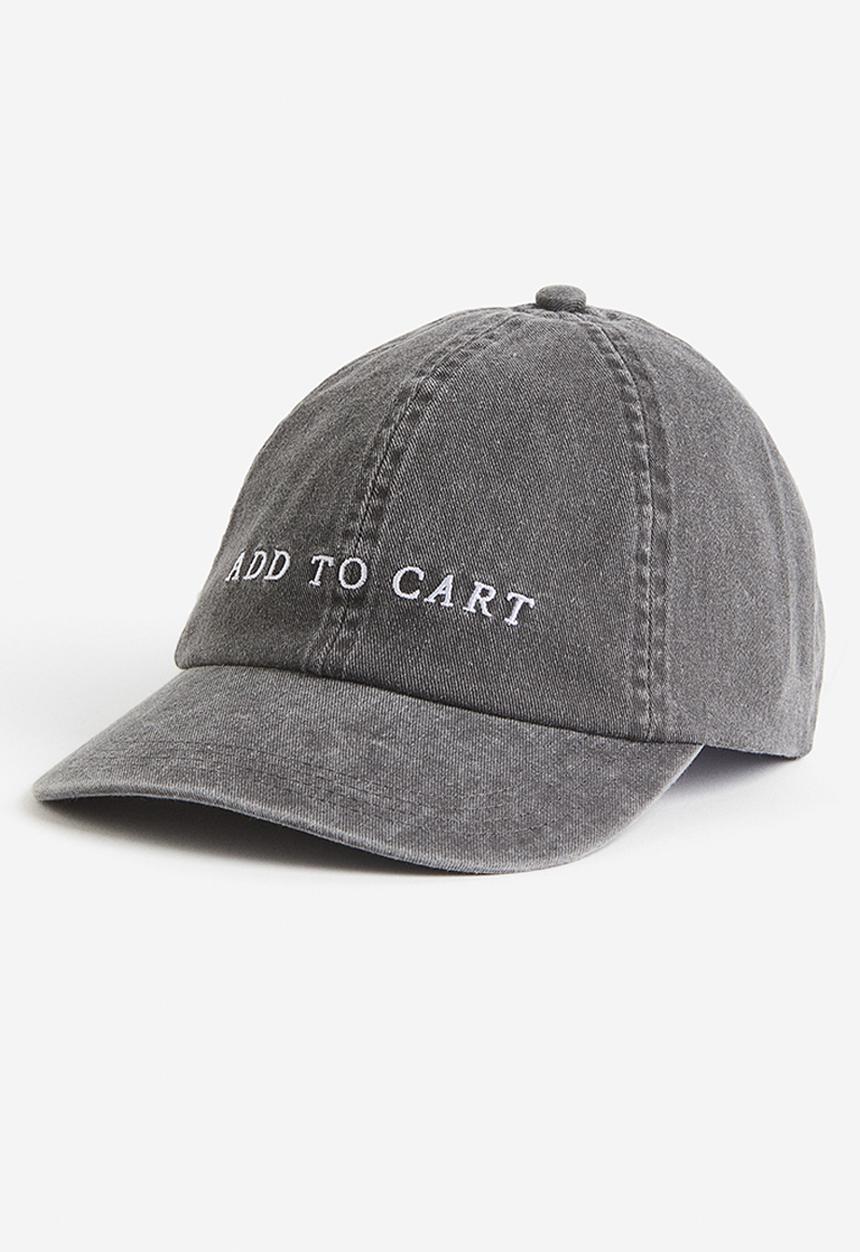 H&M - Cotton cap - grey