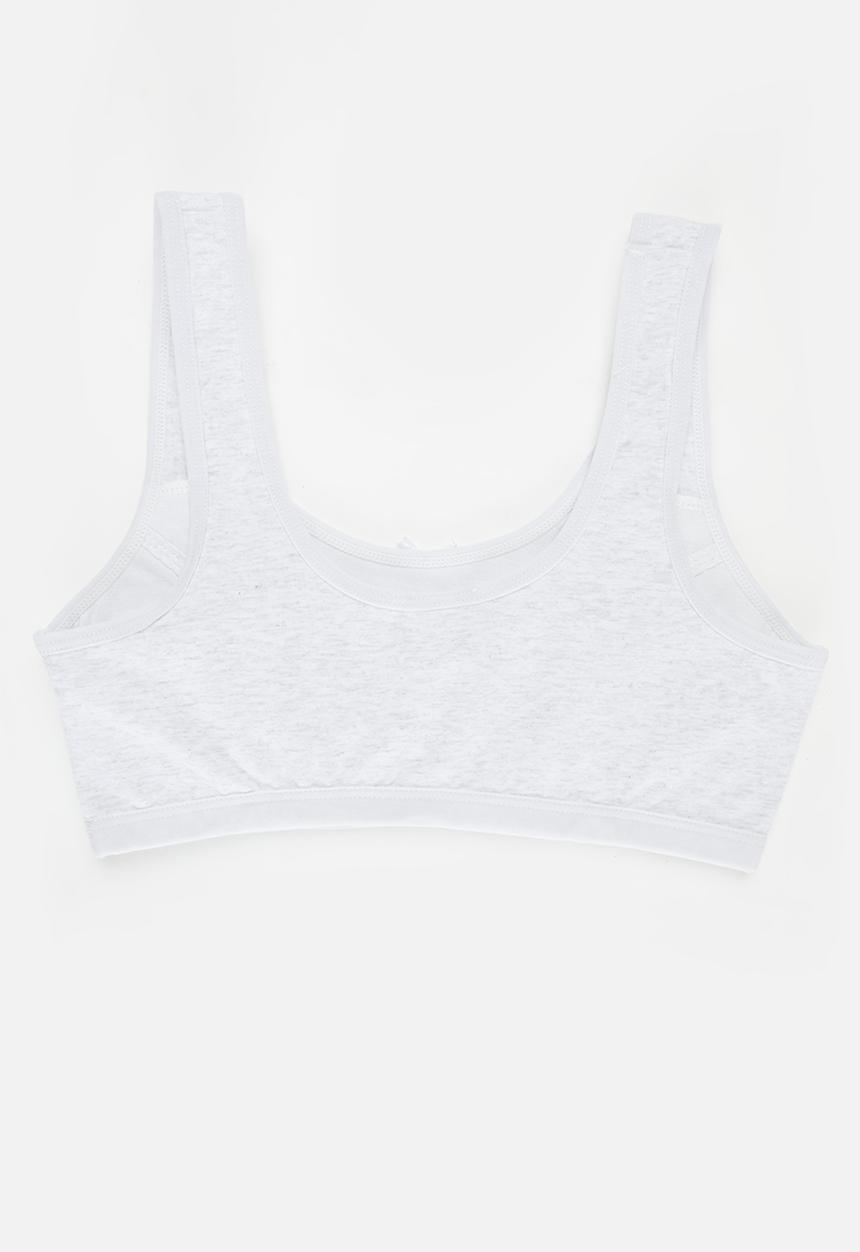 Pop Candy - Tween girls bra - grey