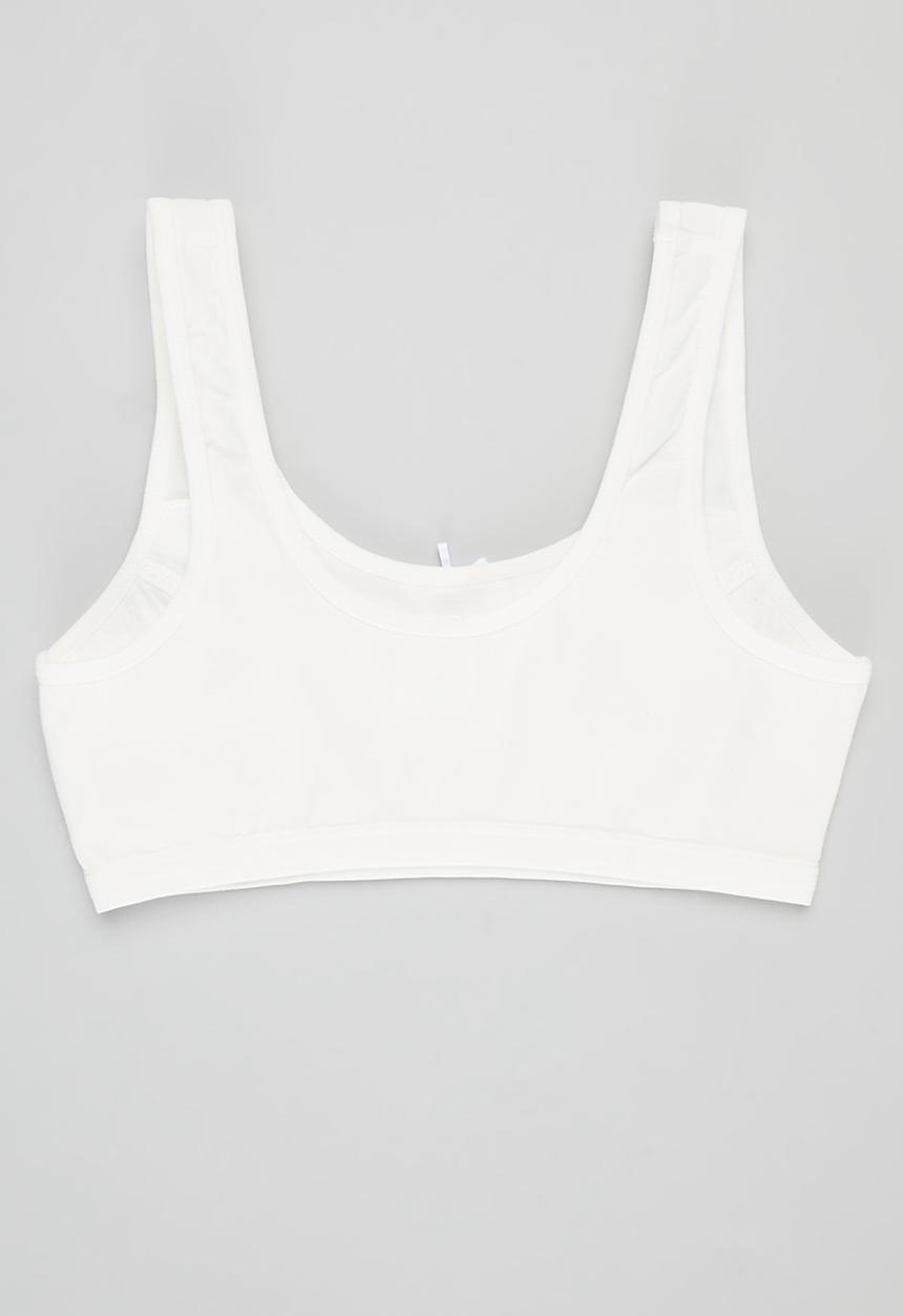 Pop Candy - Tween girls bra - white