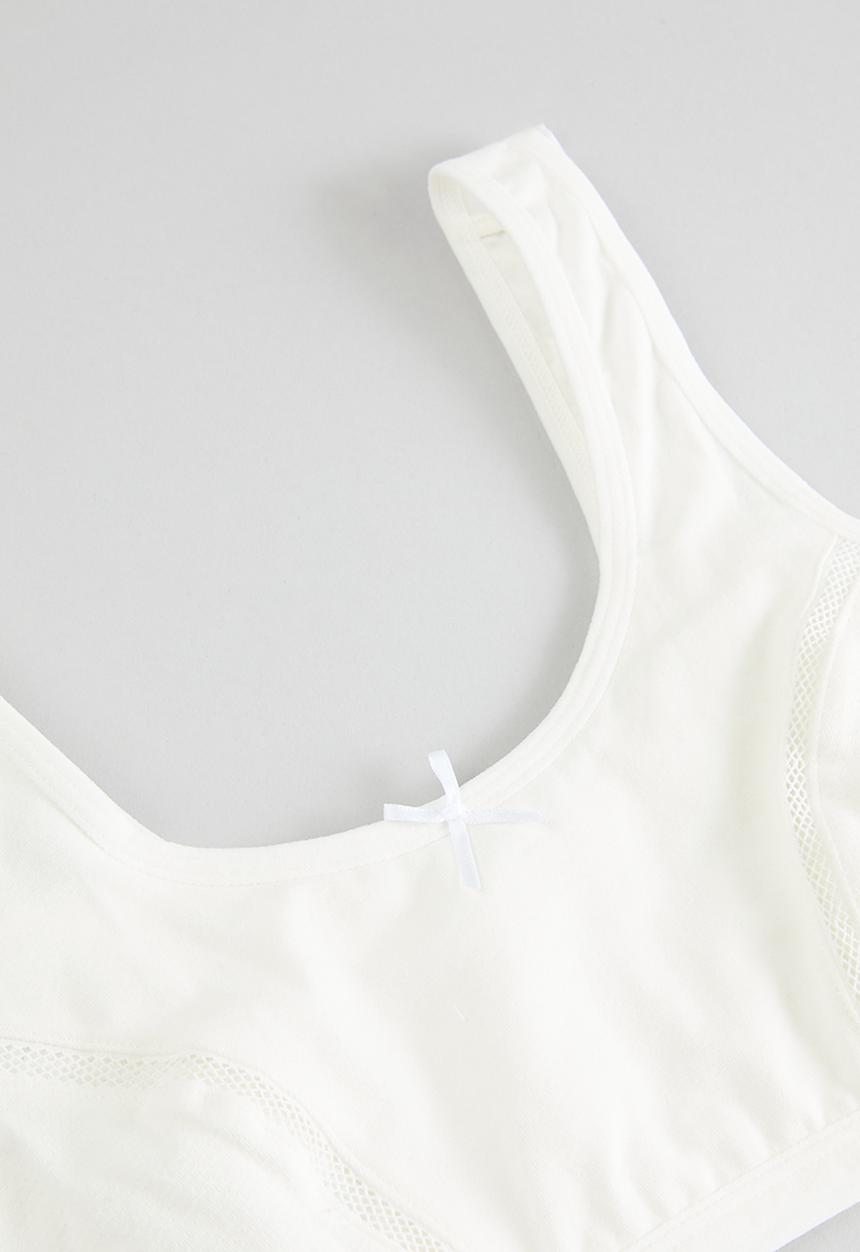 Pop Candy - Tween girls bra - white