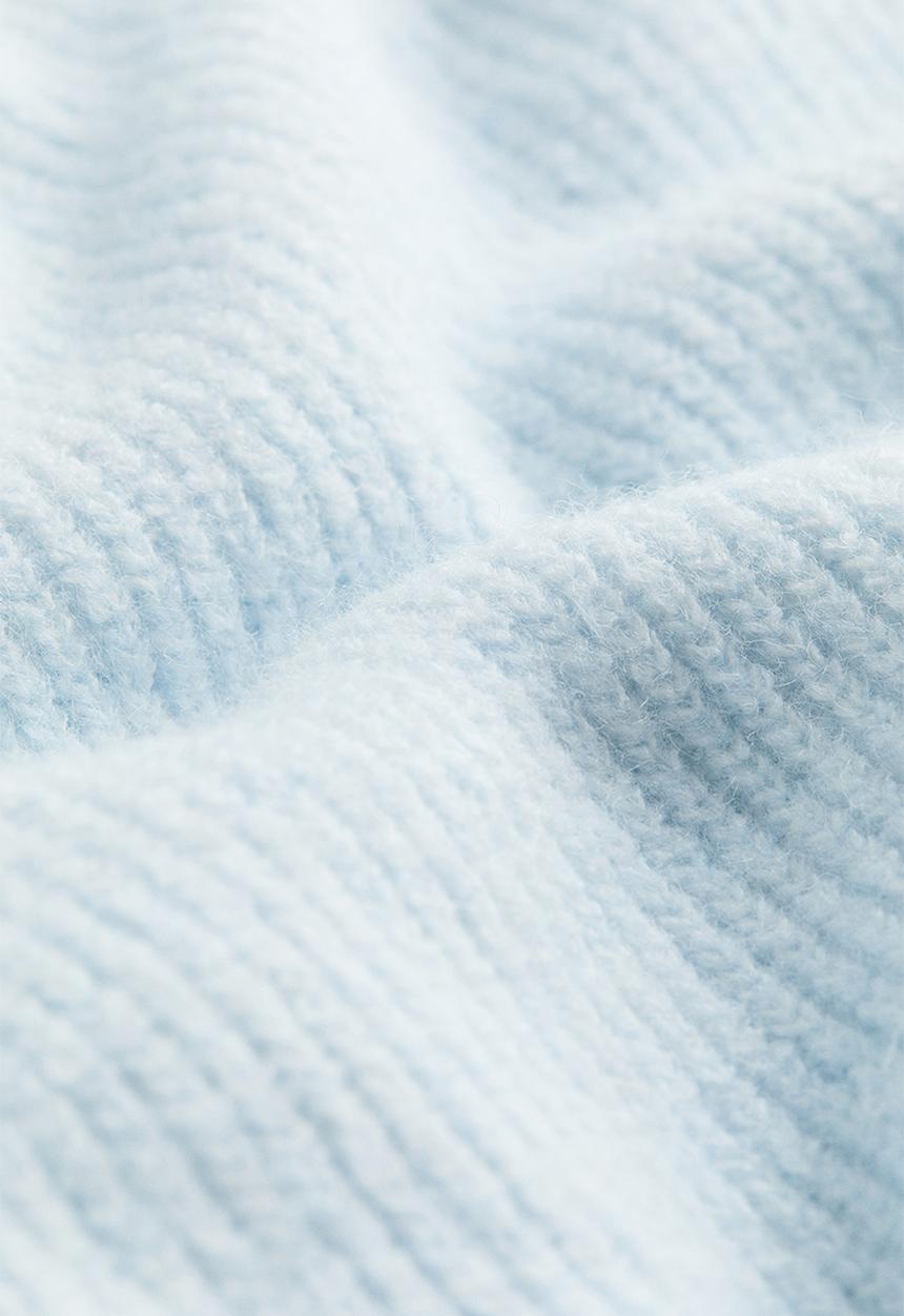 H&M - Rib-knit jumper - light blue