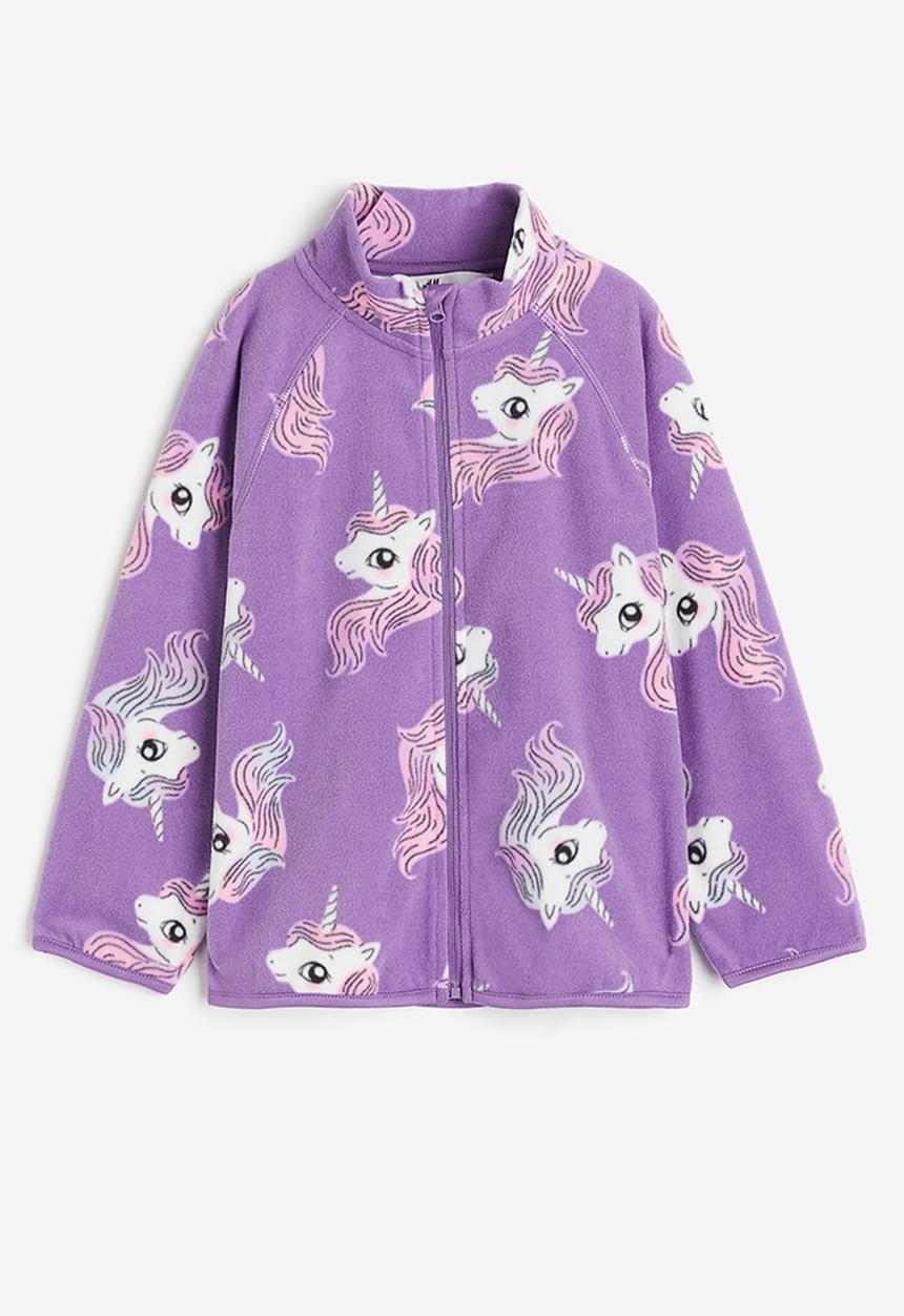 H&M - Fleece jacket - purple