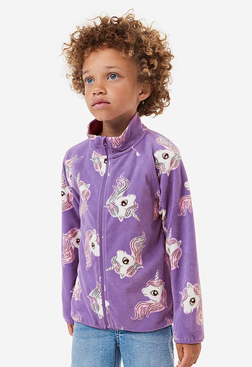 H&M - Fleece jacket - purple