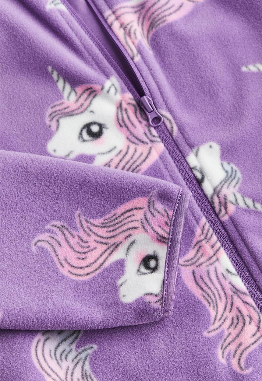 H&M - Fleece jacket - purple