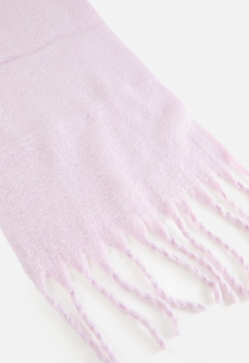 Pop Candy - Fringe detail scarf - lilac