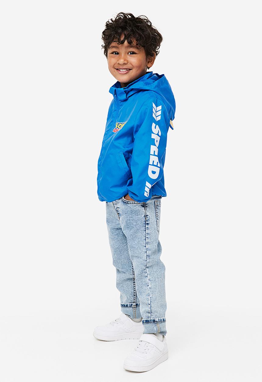 H&M - Printed windbreaker - blue