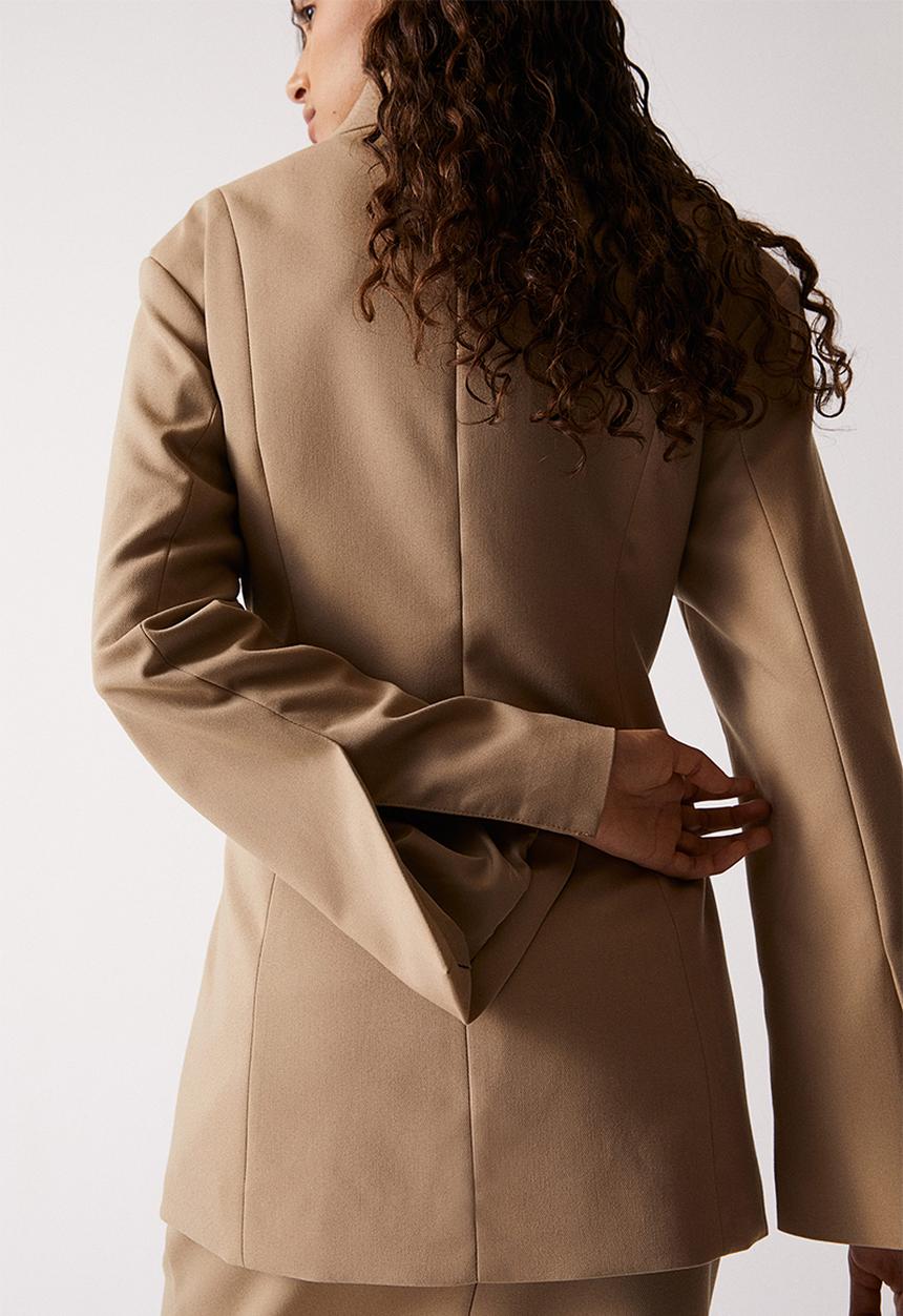 H&M - Double-breasted blazer - beige