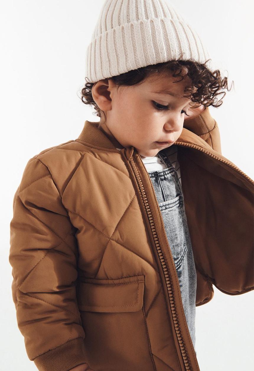 H&M - Quilted jacket - brown