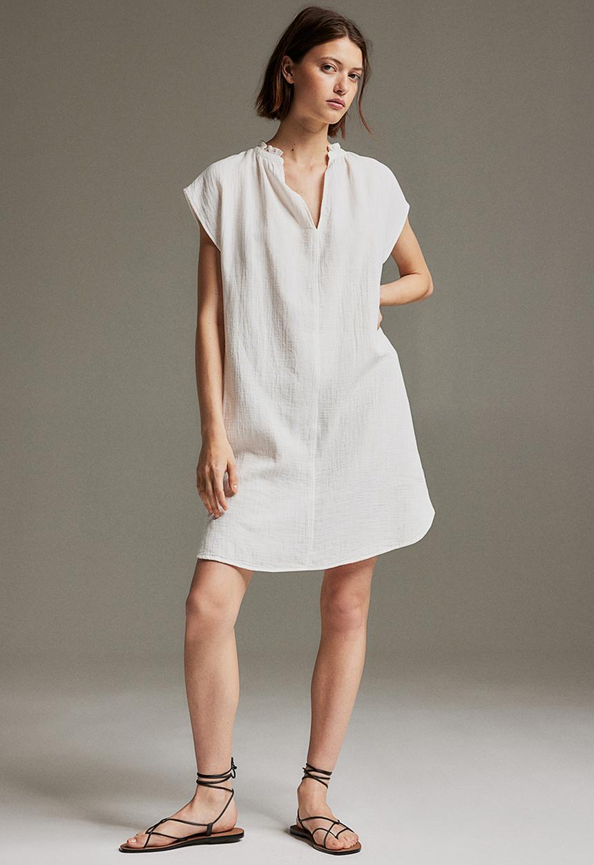 H&M - Muslin dress - white