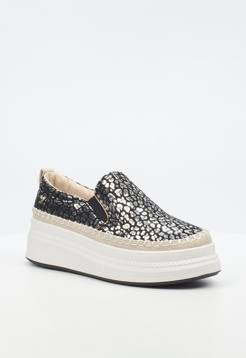 Butterfly Feet - Senhora 13 slip-on - black