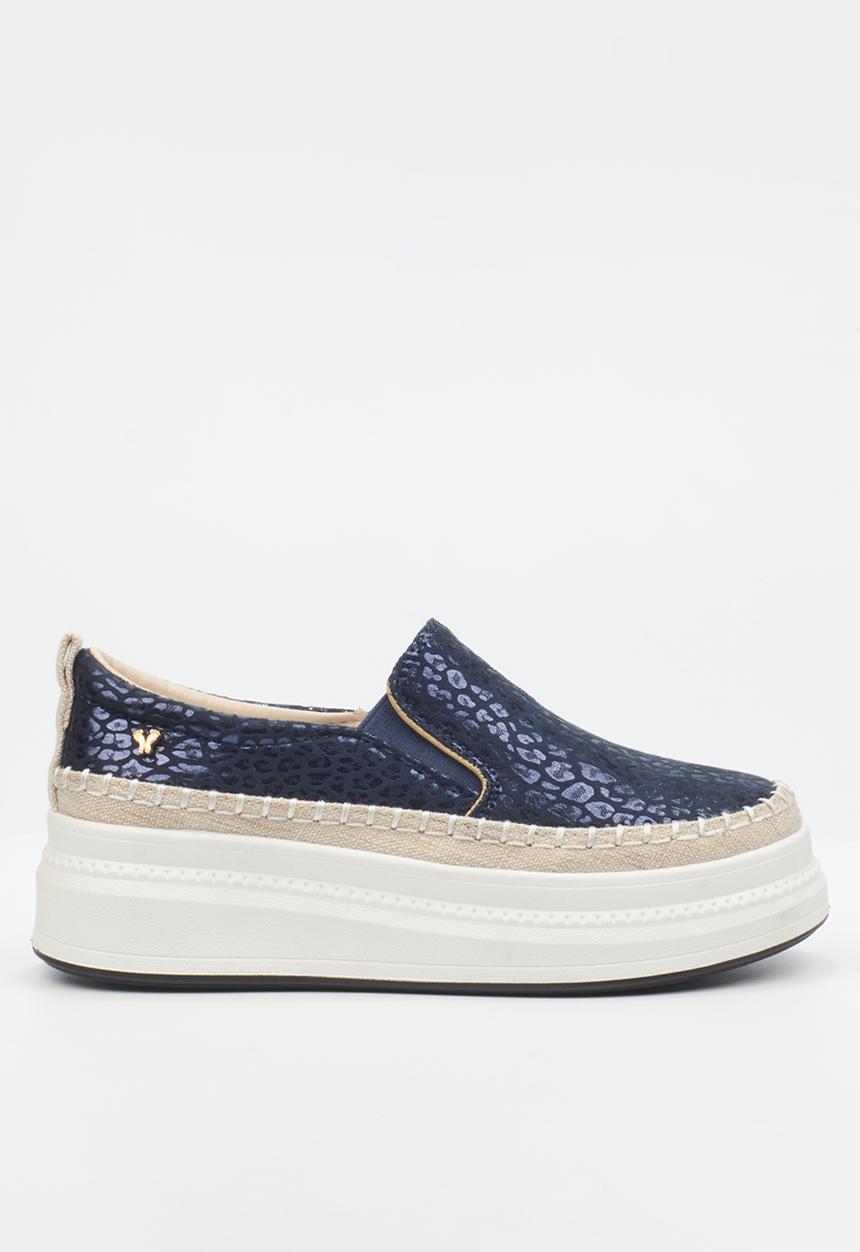 Butterfly Feet - Senhora 13 slip-on - navy