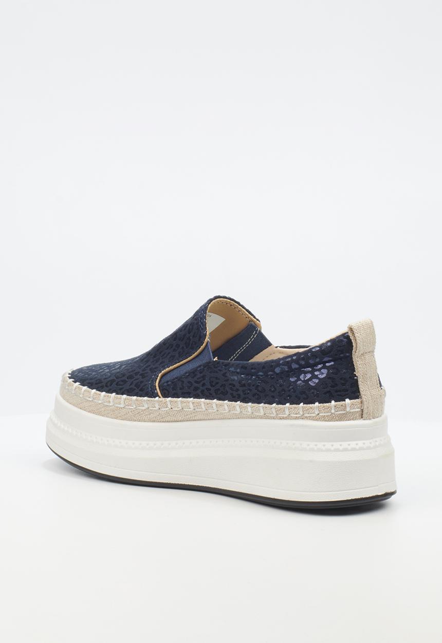 Butterfly Feet - Senhora 13 slip-on - navy