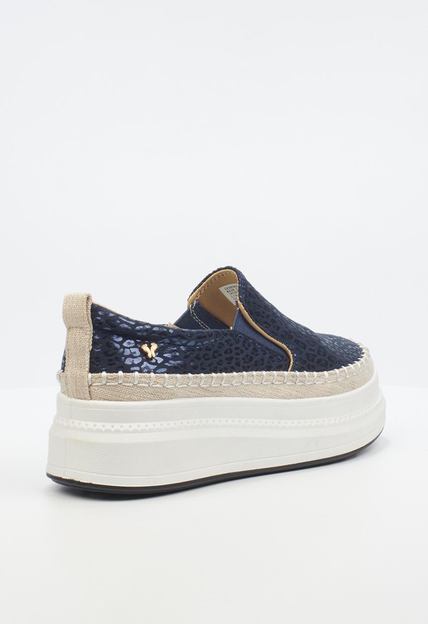 Butterfly Feet - Senhora 13 slip-on - navy
