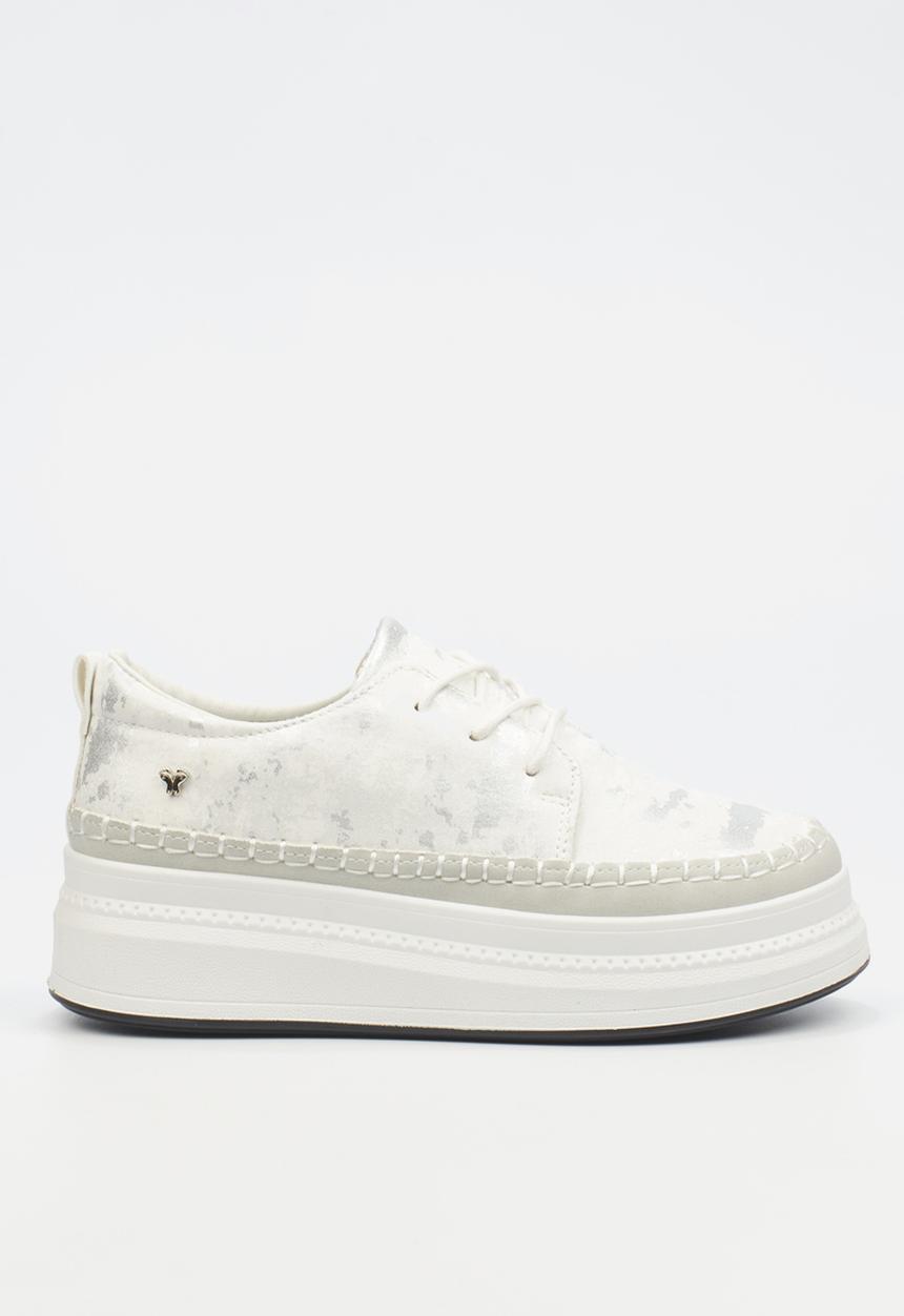 Butterfly Feet - Senhora 14 lace-up - white