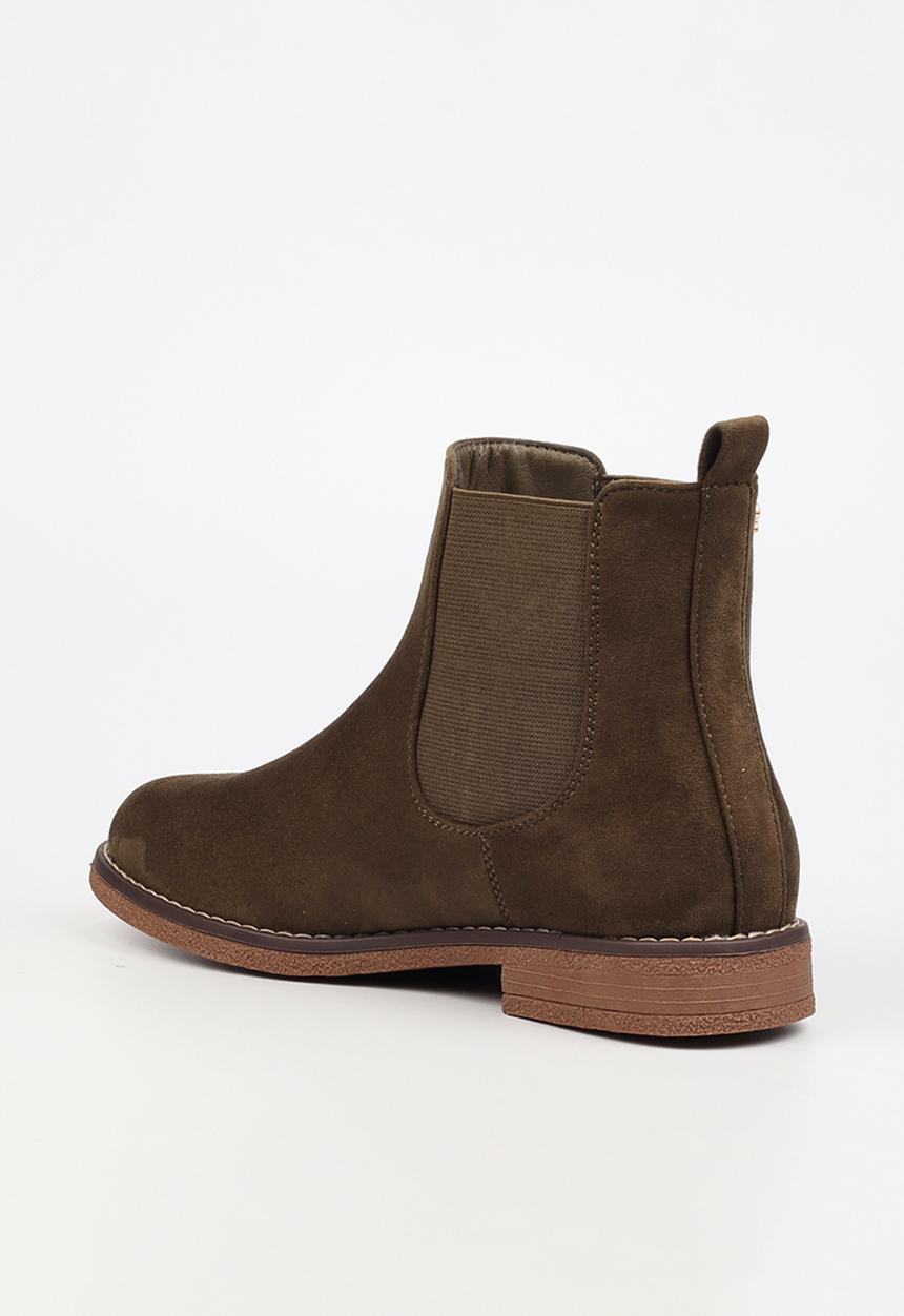 Butterfly Feet - Celeste 1 chelsea boot - olive