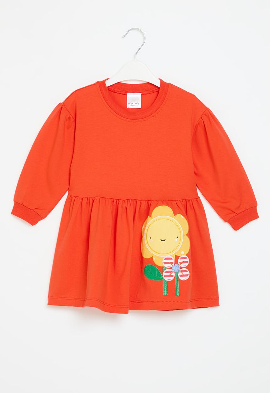 Pop Candy - Printed dress - orange