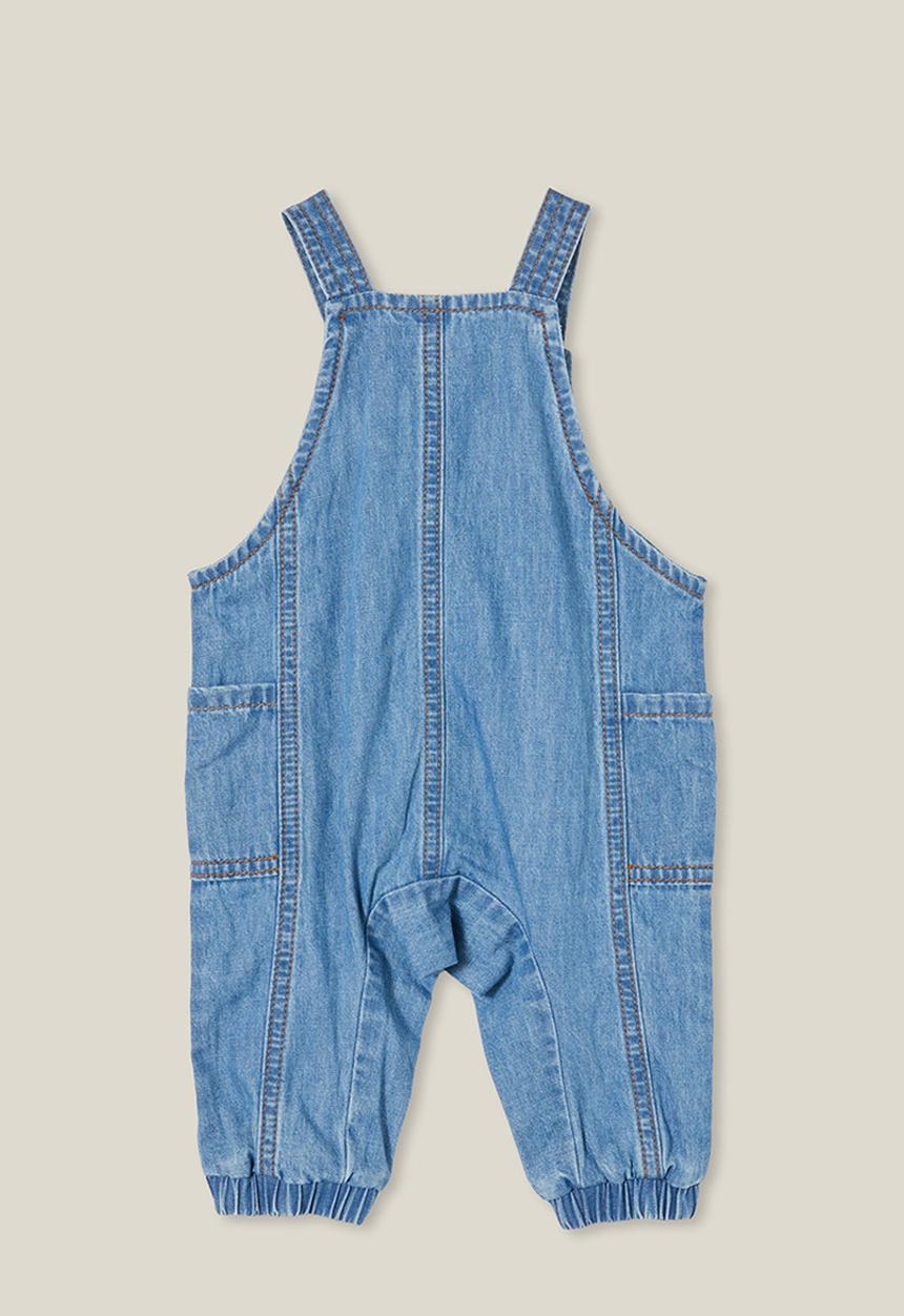 Cotton On - Max overall - airlie light blue wash