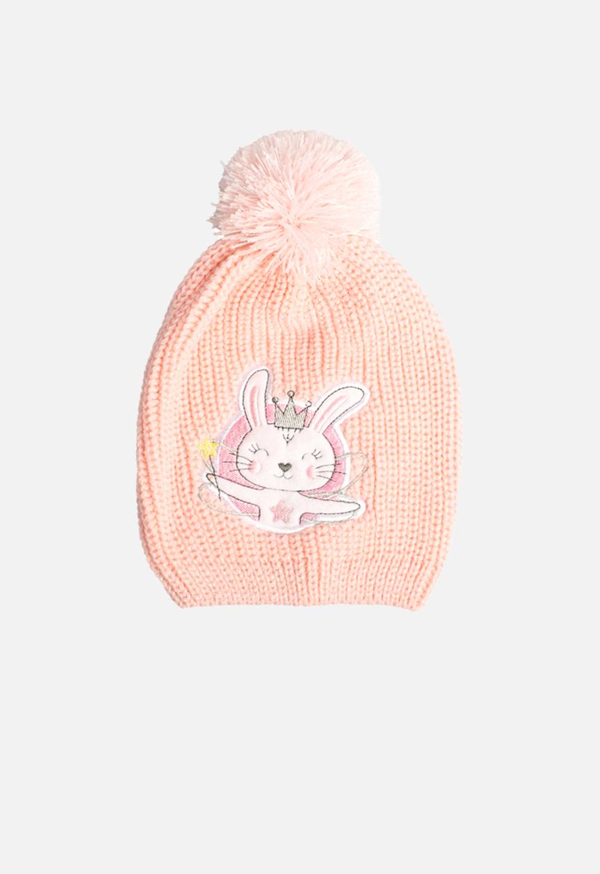 The Character Group (Legacy) - Bunny fairy beanie & mitten - pink
