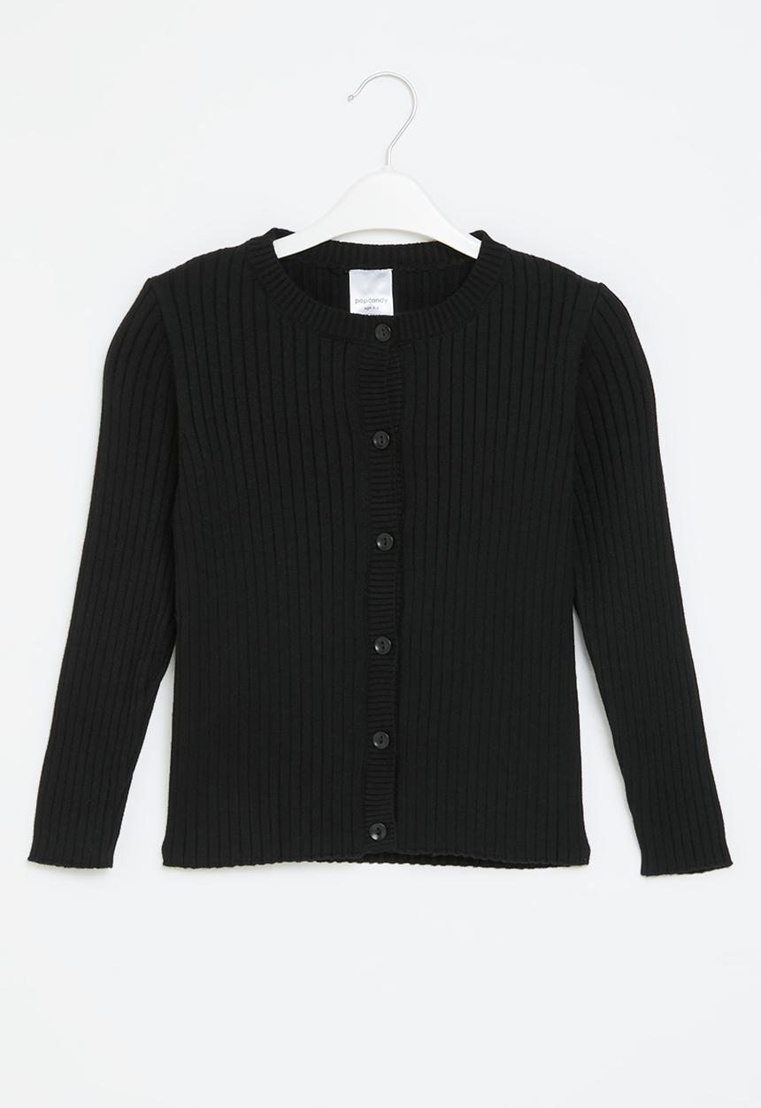 Pop Candy - Knitted cardigan - black
